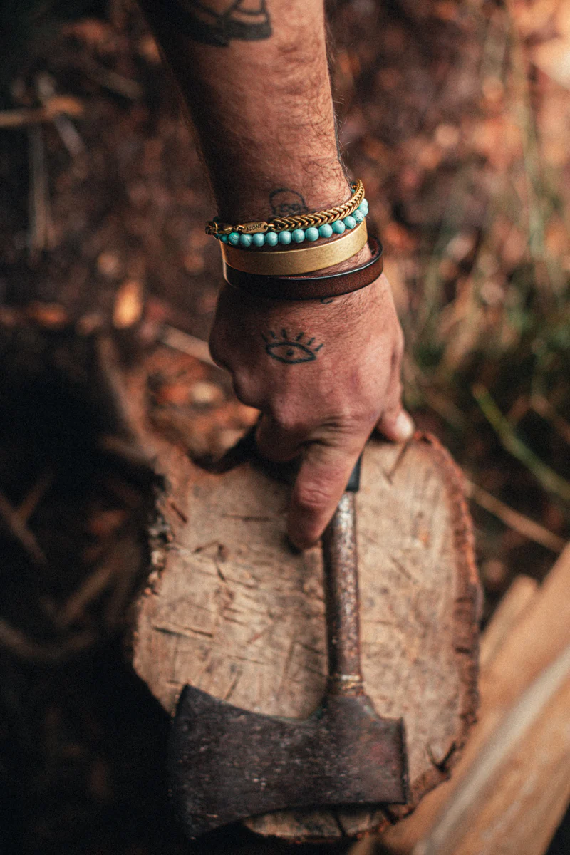 Arrow Bracelet Brass - Image 5