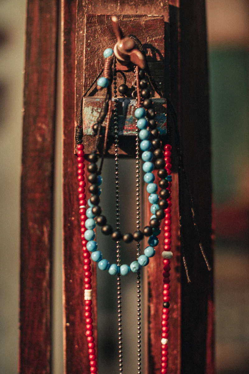 Big Sky Necklace Red/Silver - Image 5