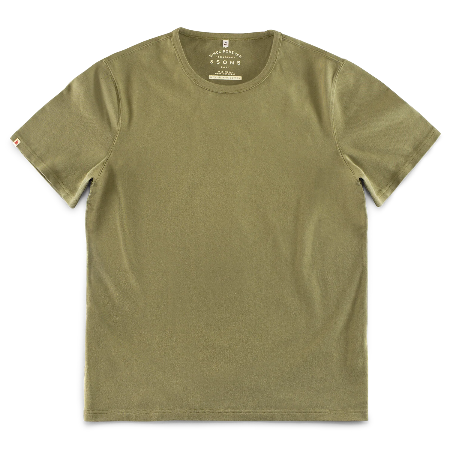 Boxer T-Shirt Olive Green - Image 6