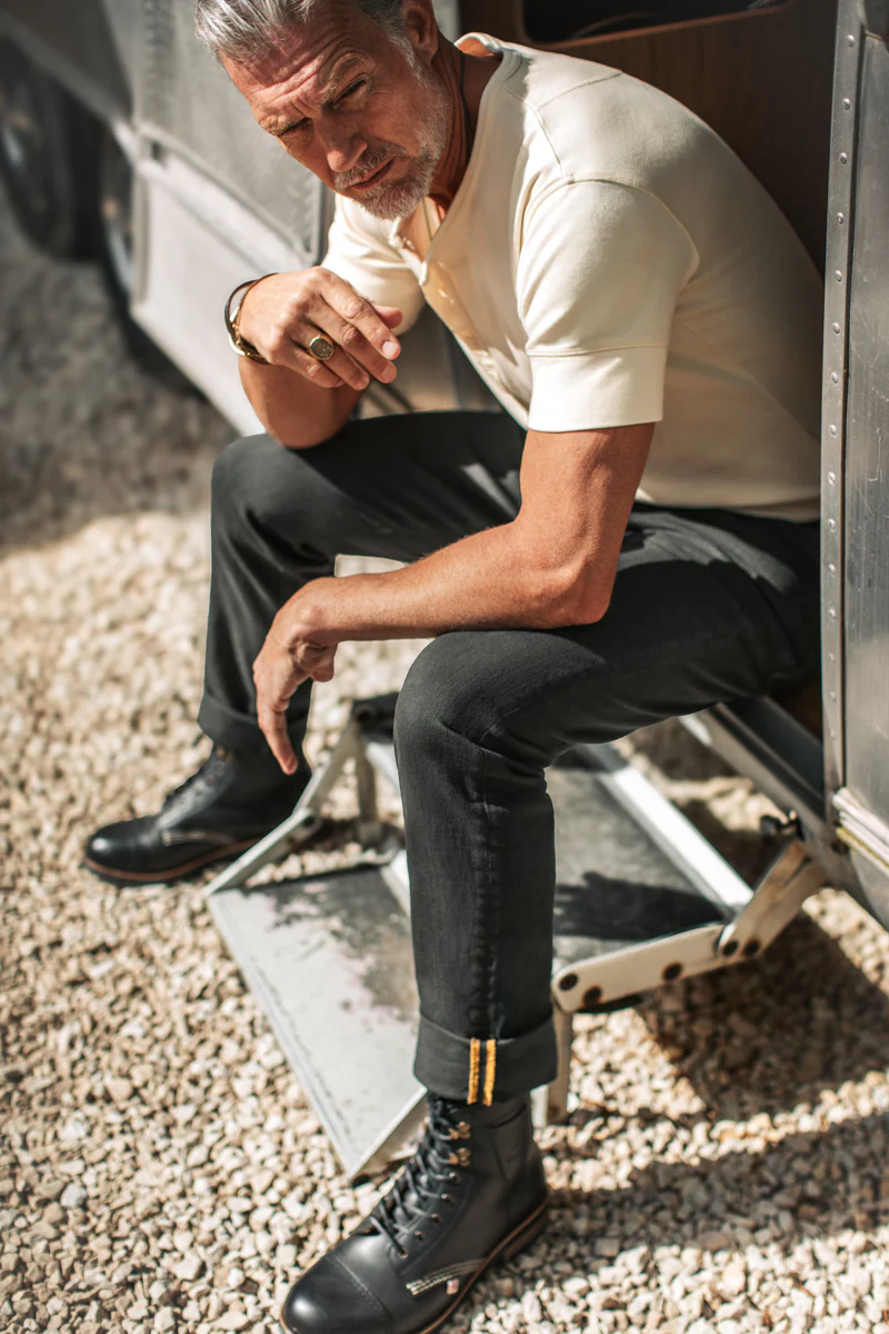 Brandon Overdyed Jean Black Fade - Image 3