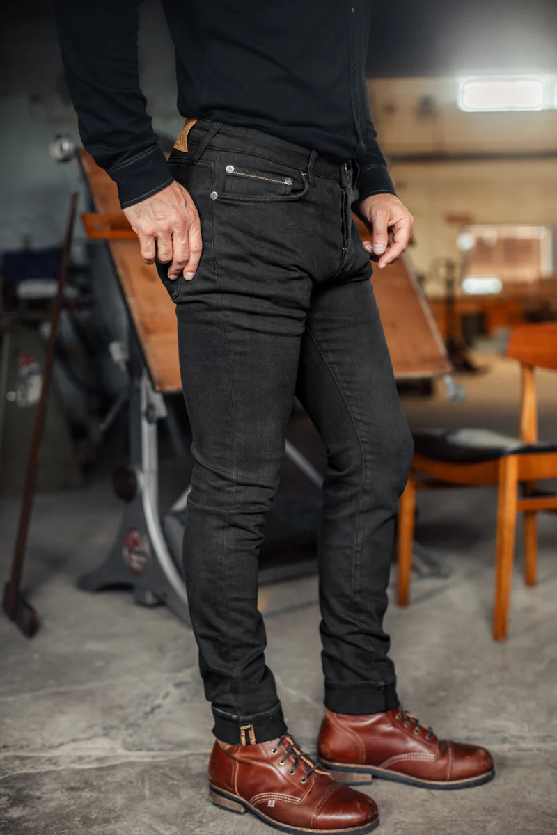 Brandon Overdyed Jean Black Fade - Image 5