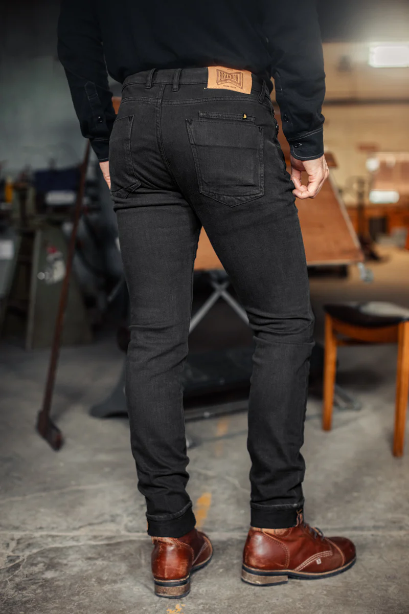 Brandon Overdyed Jean Black Fade - Image 6