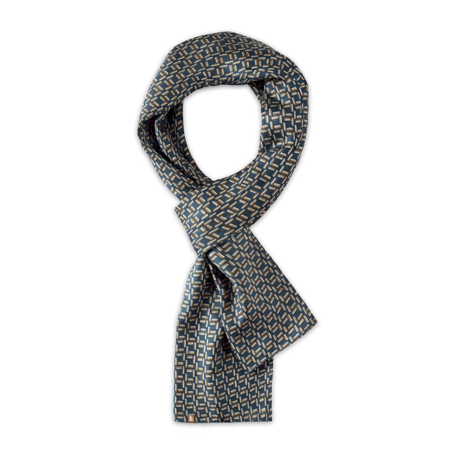 Capri Scarf Blue - Image 7