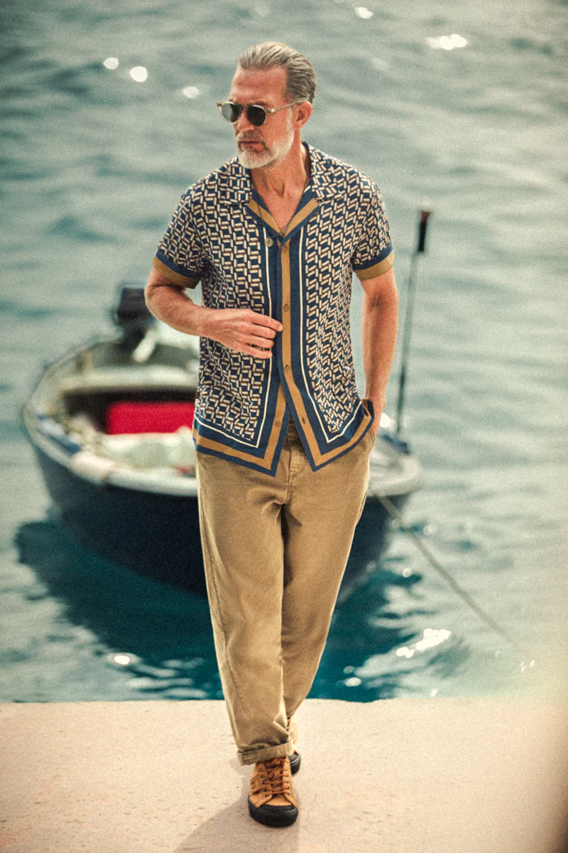 Capri Shirt Blue - Image 4