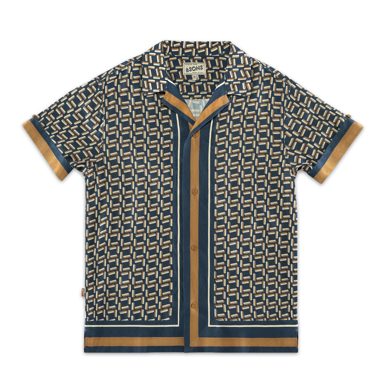 Capri Shirt Blue - Image 8
