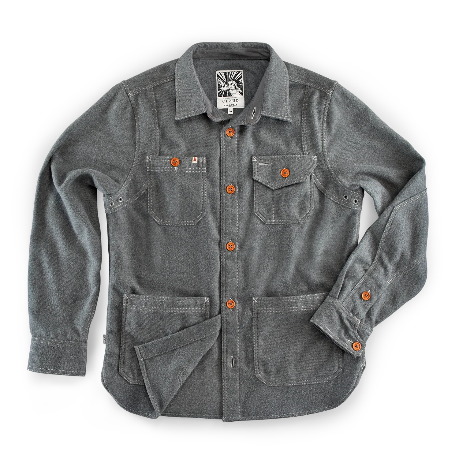 &SONS Cloud Shirt Grey - Image 7