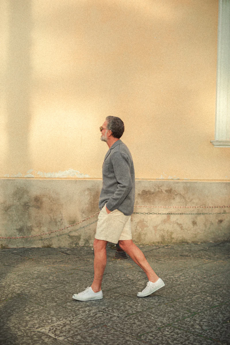 Como Textured Shorts Natural - Image 5