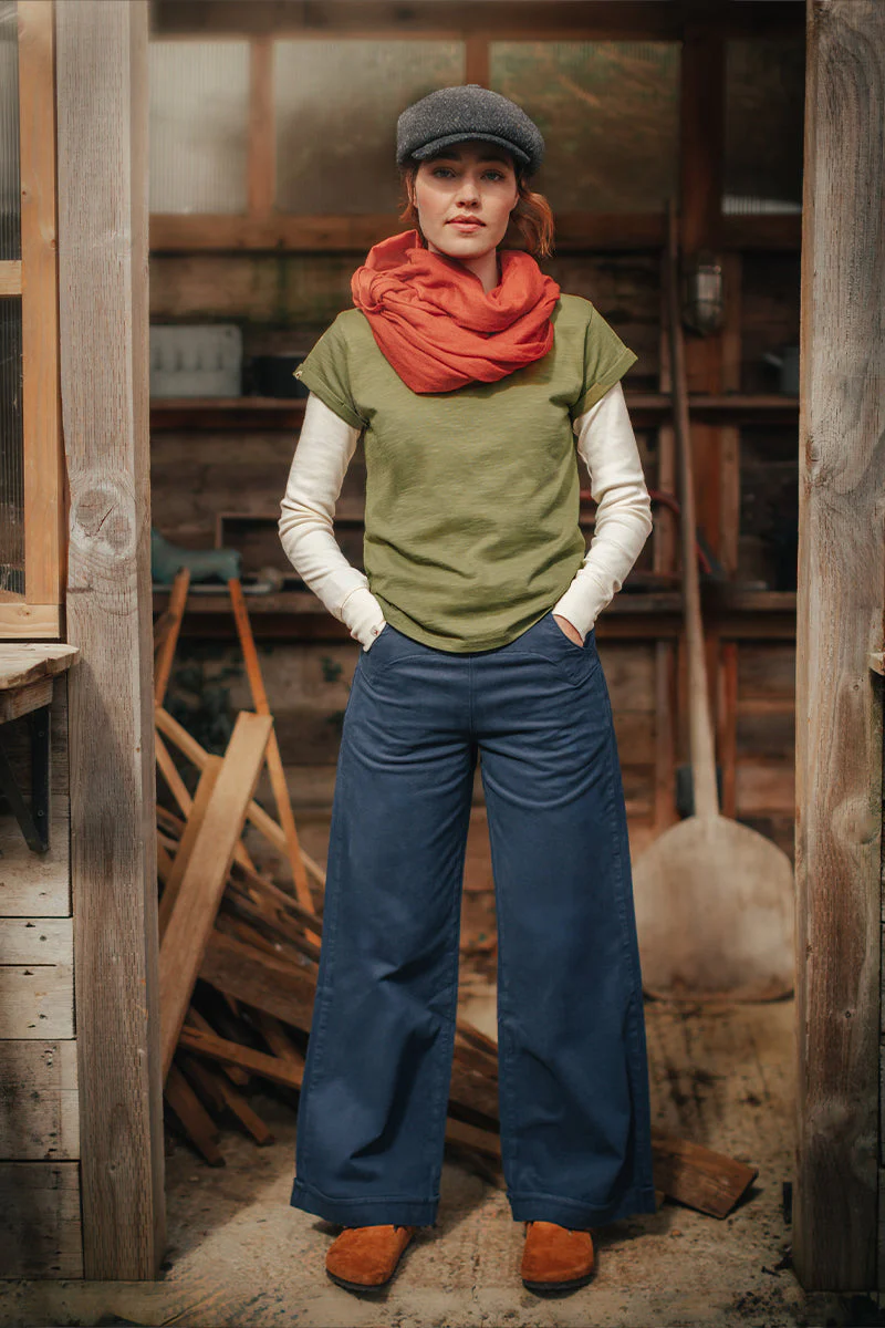 Damsons Landgirl Trousers Navy - Image 4