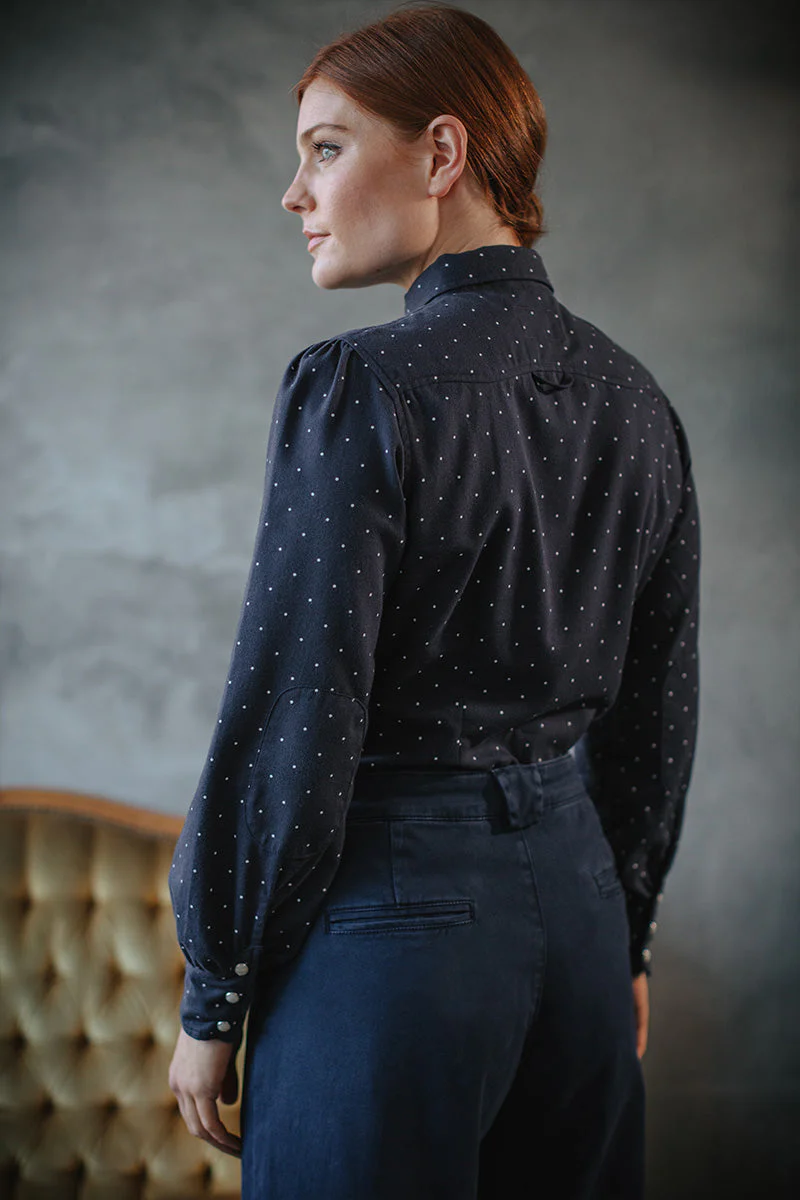 Damsons Landgirl Trousers Navy - Image 6