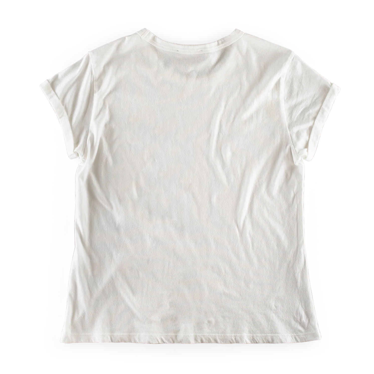 Damsons Red Logo T-Shirt White - Image 9