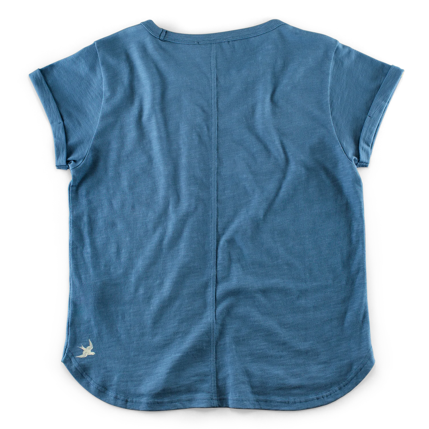 Damsons Rock T-Shirt Dusty Blue - Image 9