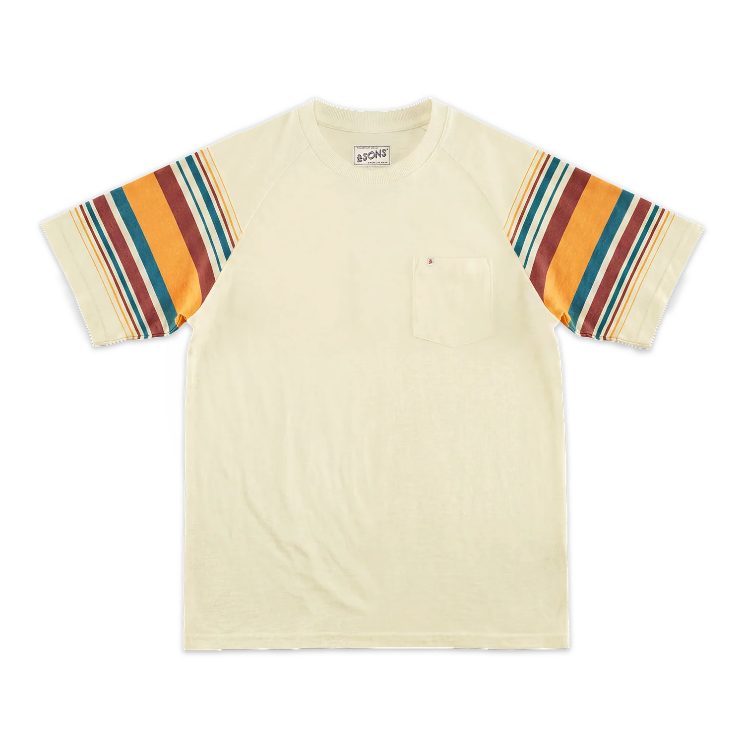 Dogtown T-Shirt Retro Stripe - Image 6
