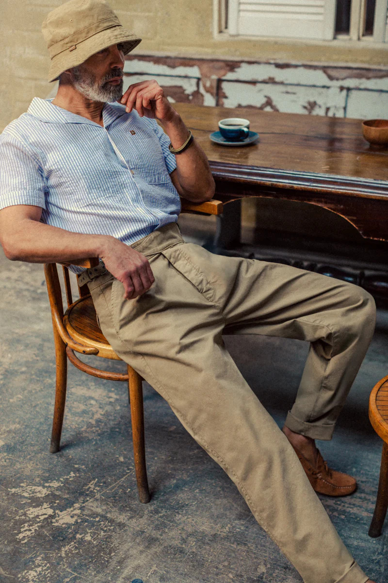 Drew Bucket Hat Tan - Image 6