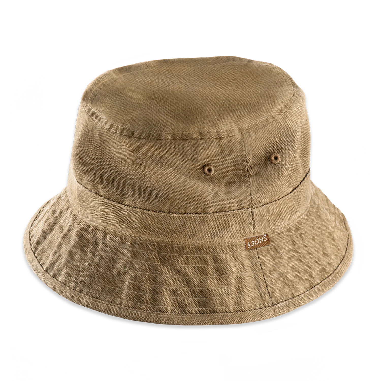 Drew Bucket Hat Tan - Image 7
