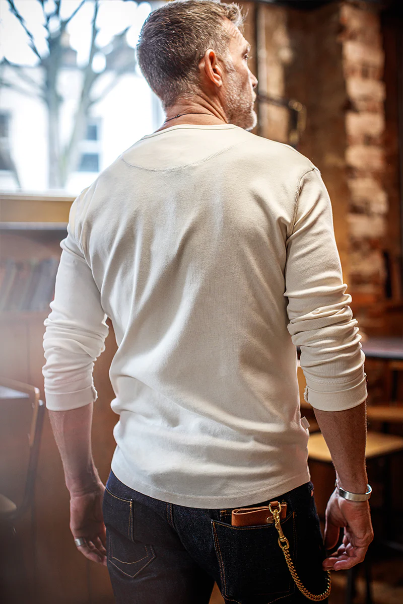Elder Henley Long Sleeve 2 Pack - x2 Raw - Image 6
