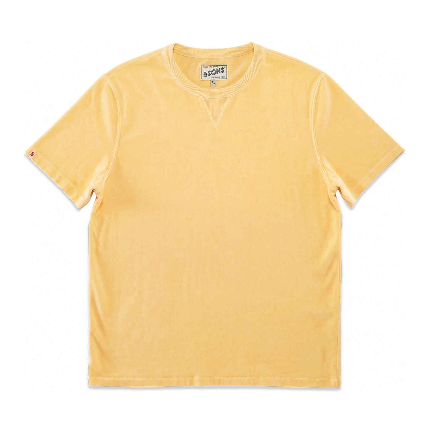 Element Natural Dye T-Shirt Sun Yellow - Image 7