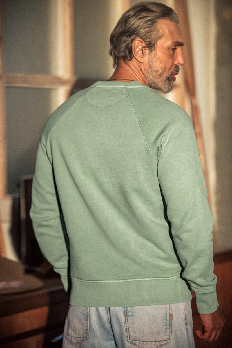 Ellis Natural Dye Sweat Green - Image 4