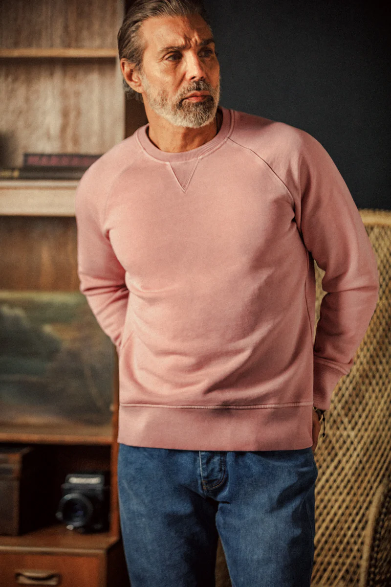 Ellis Natural Dye Sweat Pink - Image 3