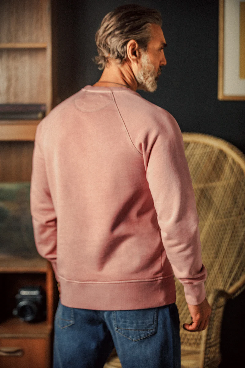 Ellis Natural Dye Sweat Pink - Image 4