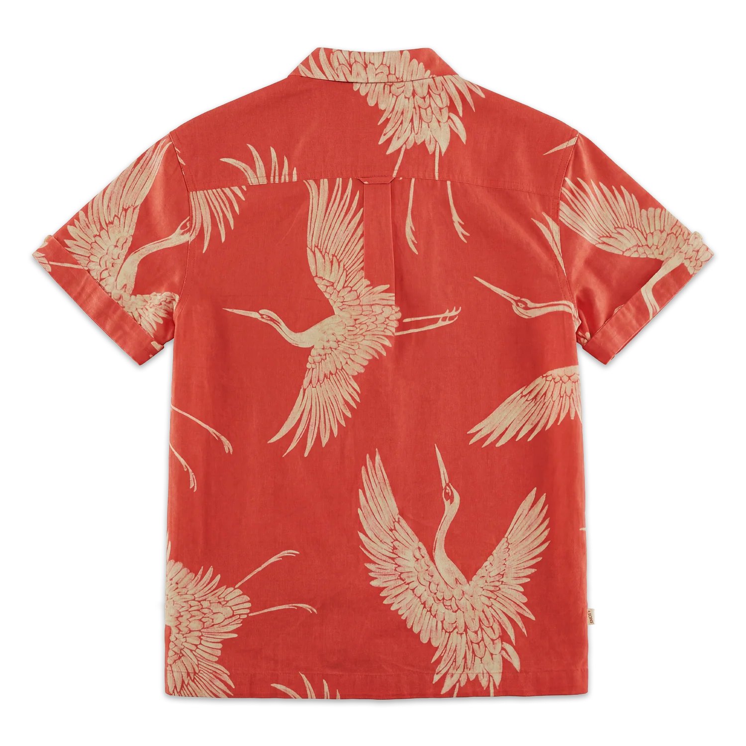 Flight Print Shirt Red - Image 8