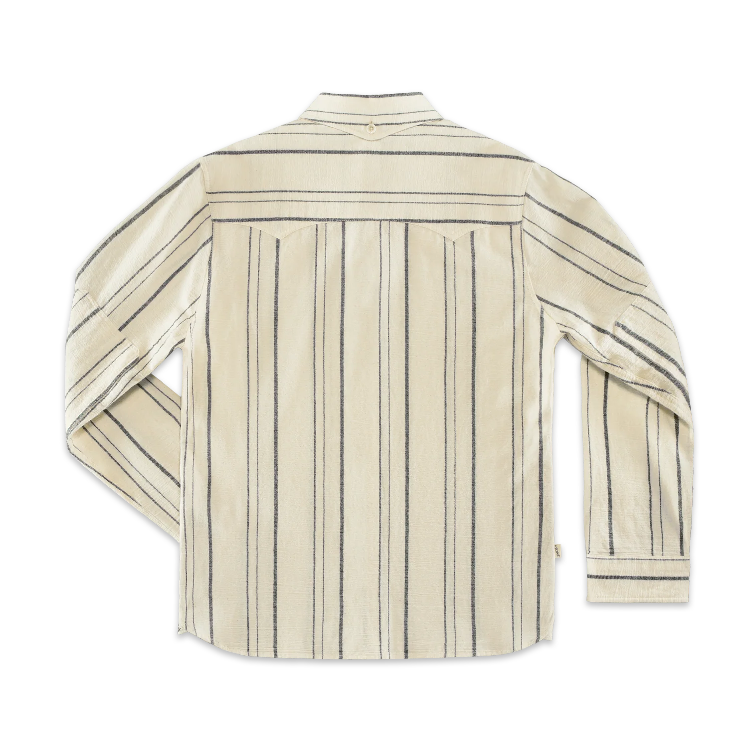 Folsom Western Shirt Raw / Black Stripe - Image 8