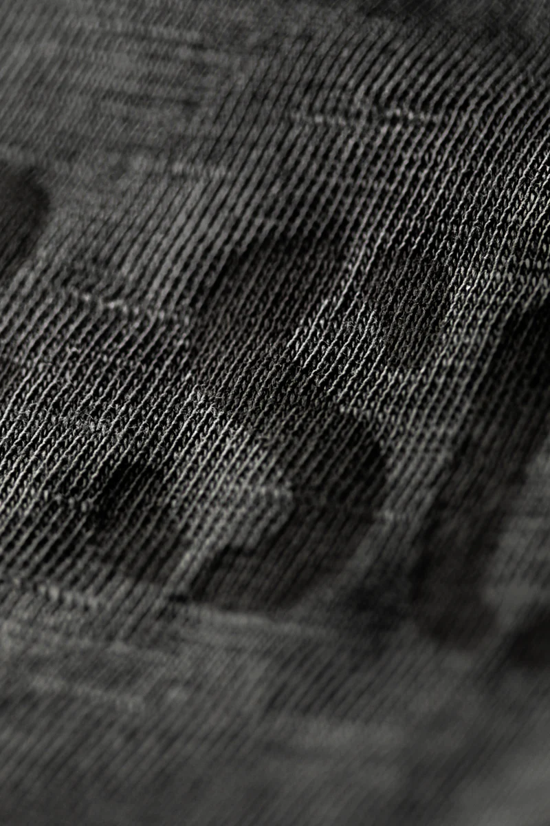 Forever Slub T-Shirt Black Fade - Image 3