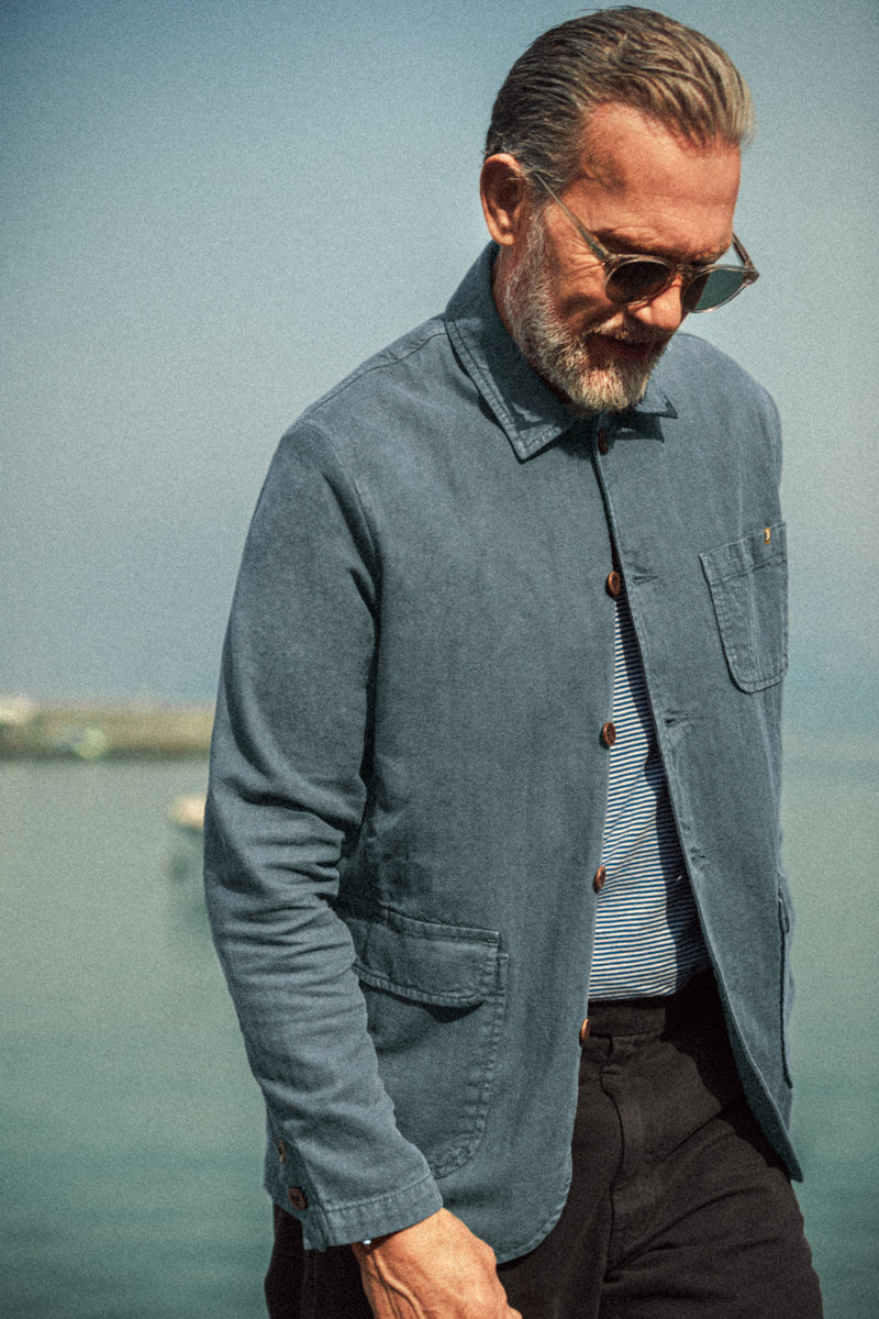 Hemingway Travel Jacket Blue - Image 7