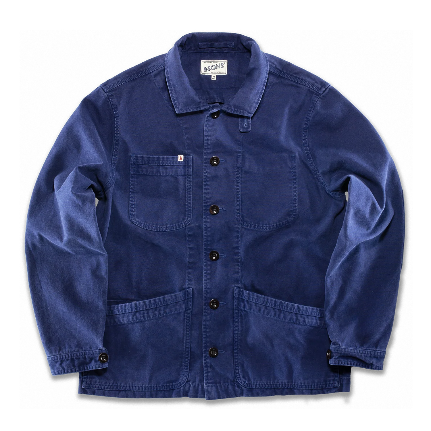 Hirst Chore Jacket Navy - Image 11