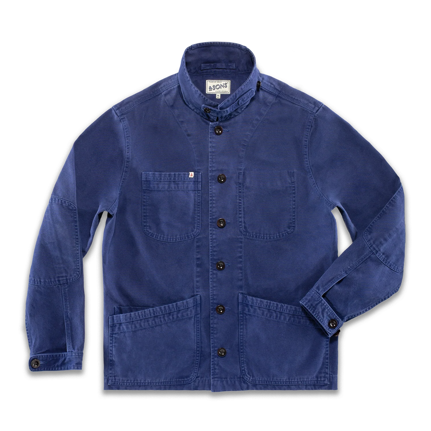 Hirst Chore Jacket Navy - Image 9