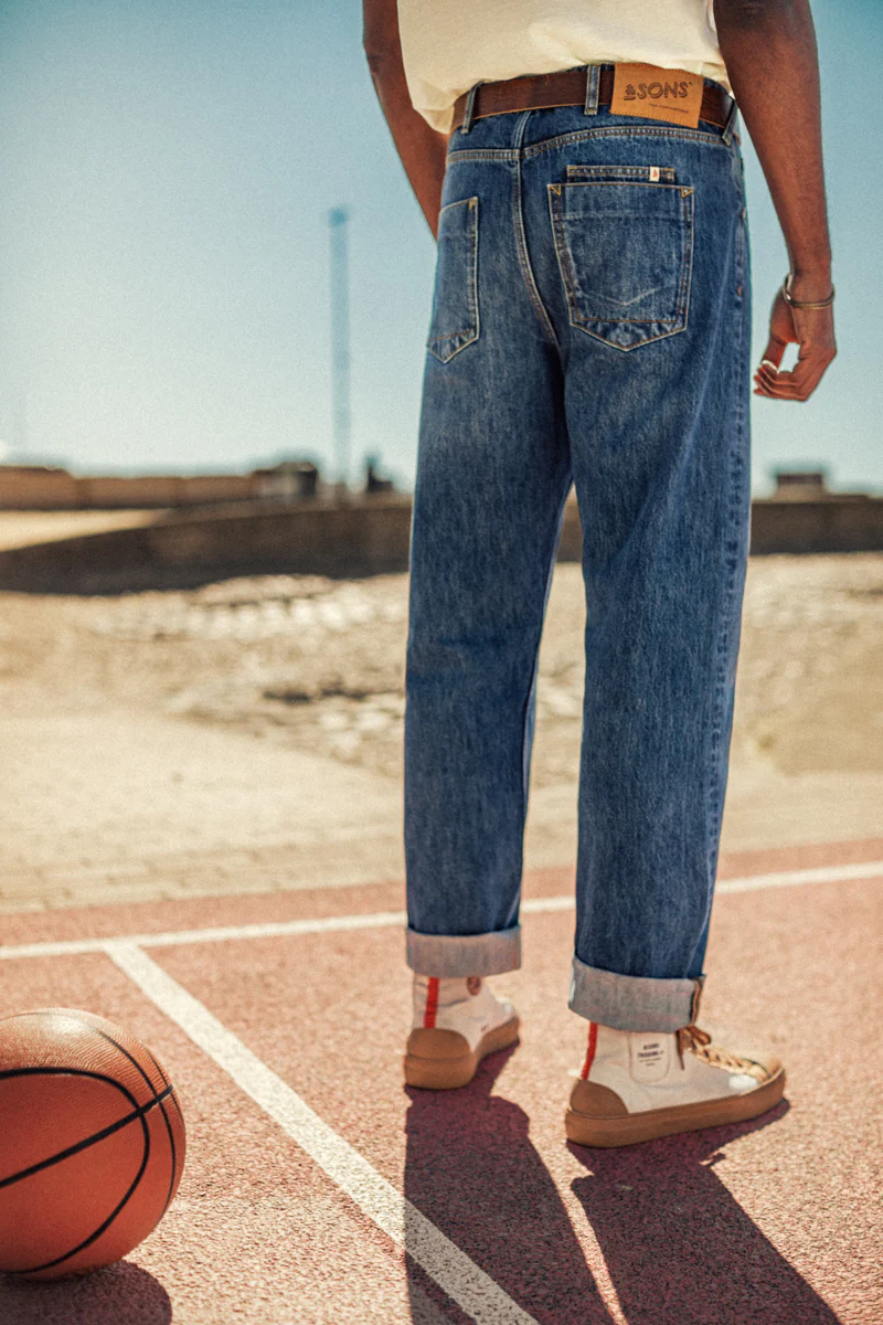 Jenson Straight Fit Jean Mid Wash - Image 4
