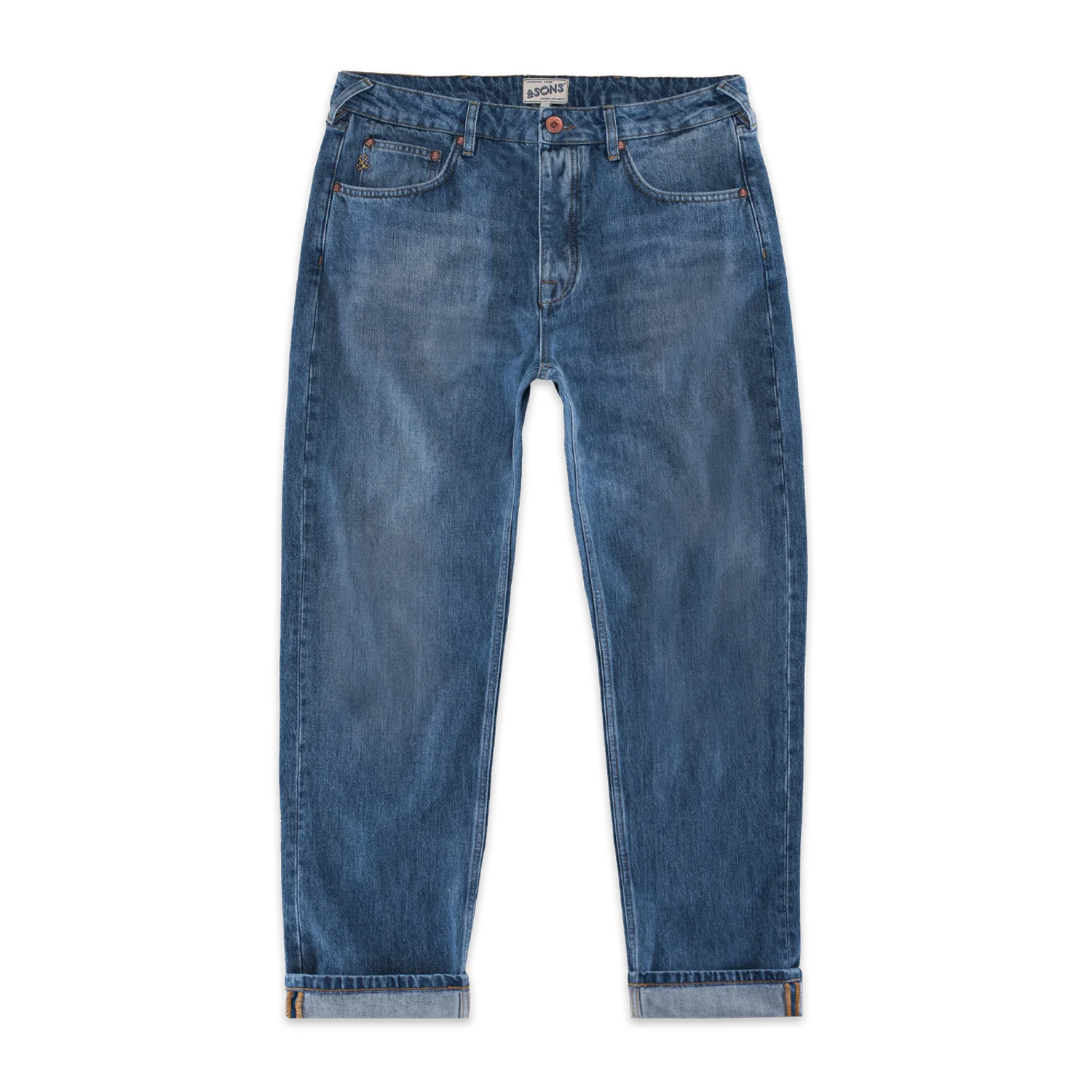 Jenson Straight Fit Jean Mid Wash - Image 8