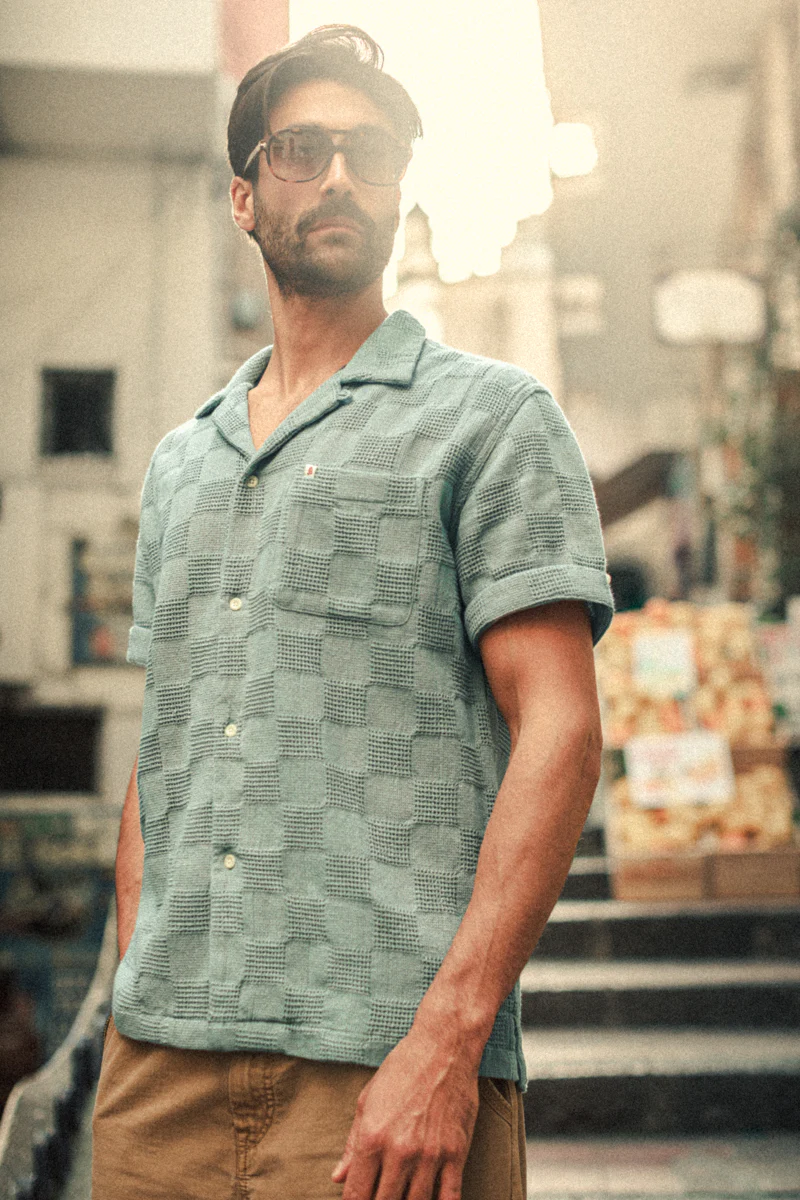 Joel Shirt Seagrass - Image 3