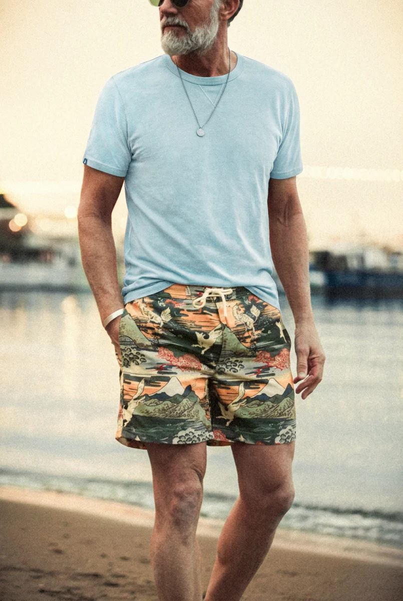 Kitsune Legend Swim Shorts - Image 3