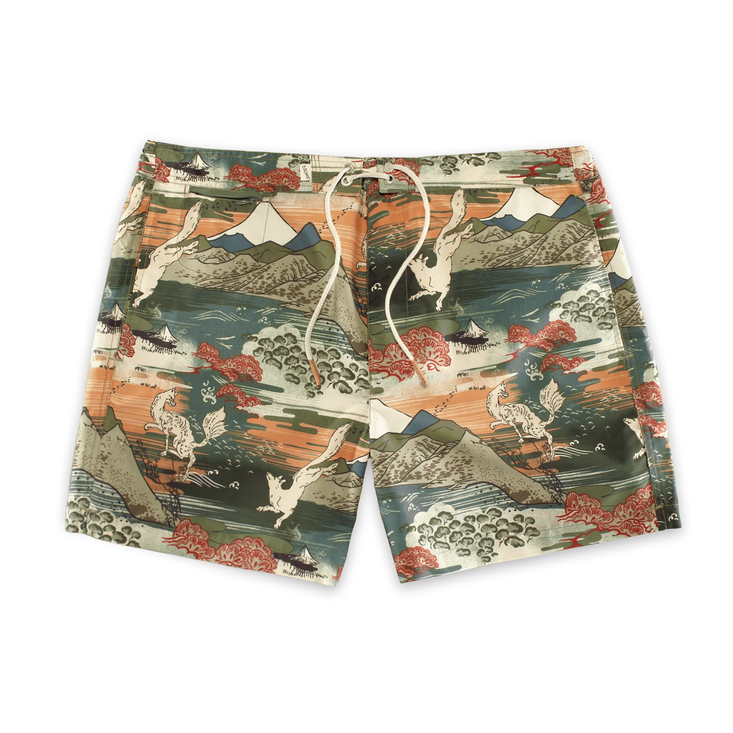 Kitsune Legend Swim Shorts - Image 7
