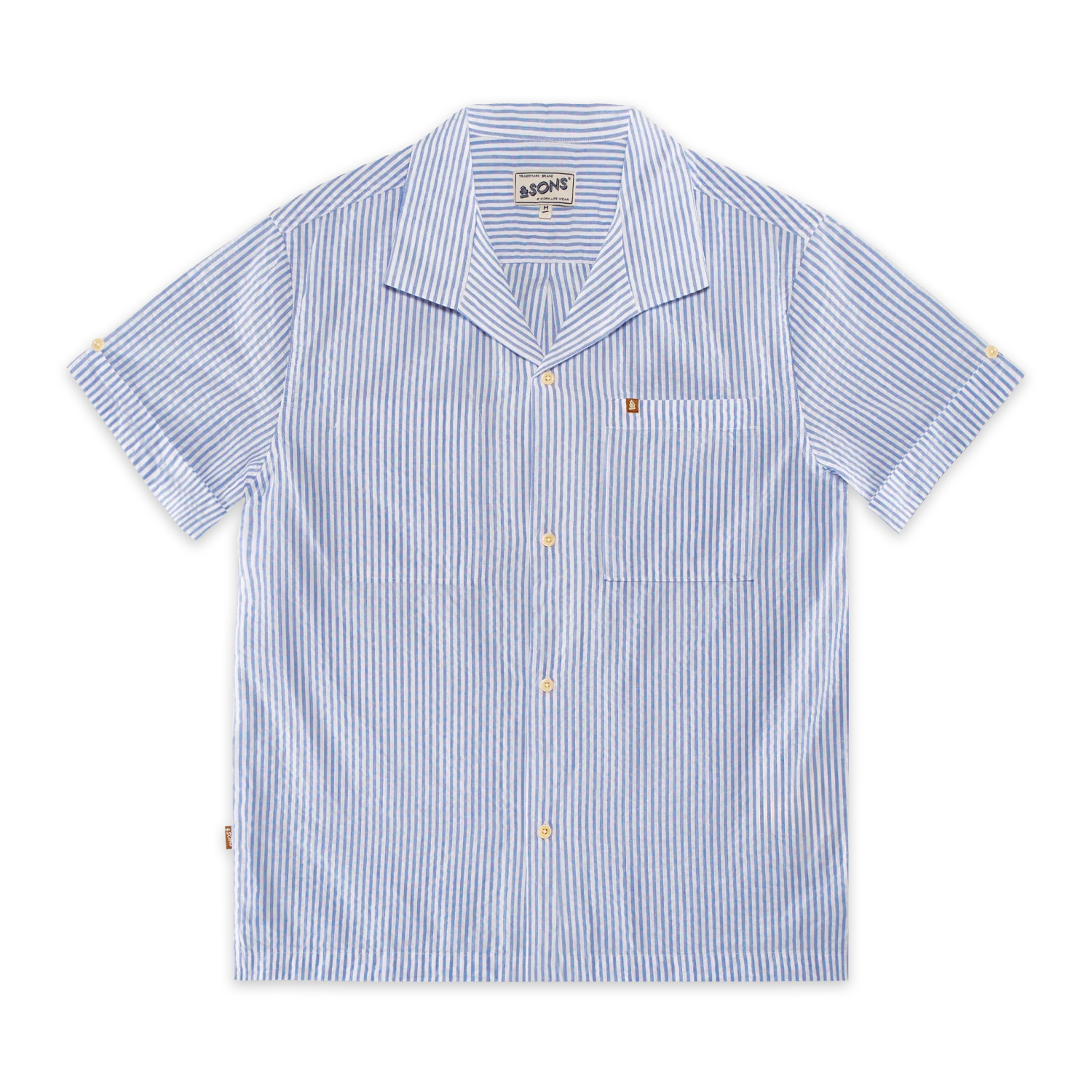 Loreto Shirt White/Blue - Image 10