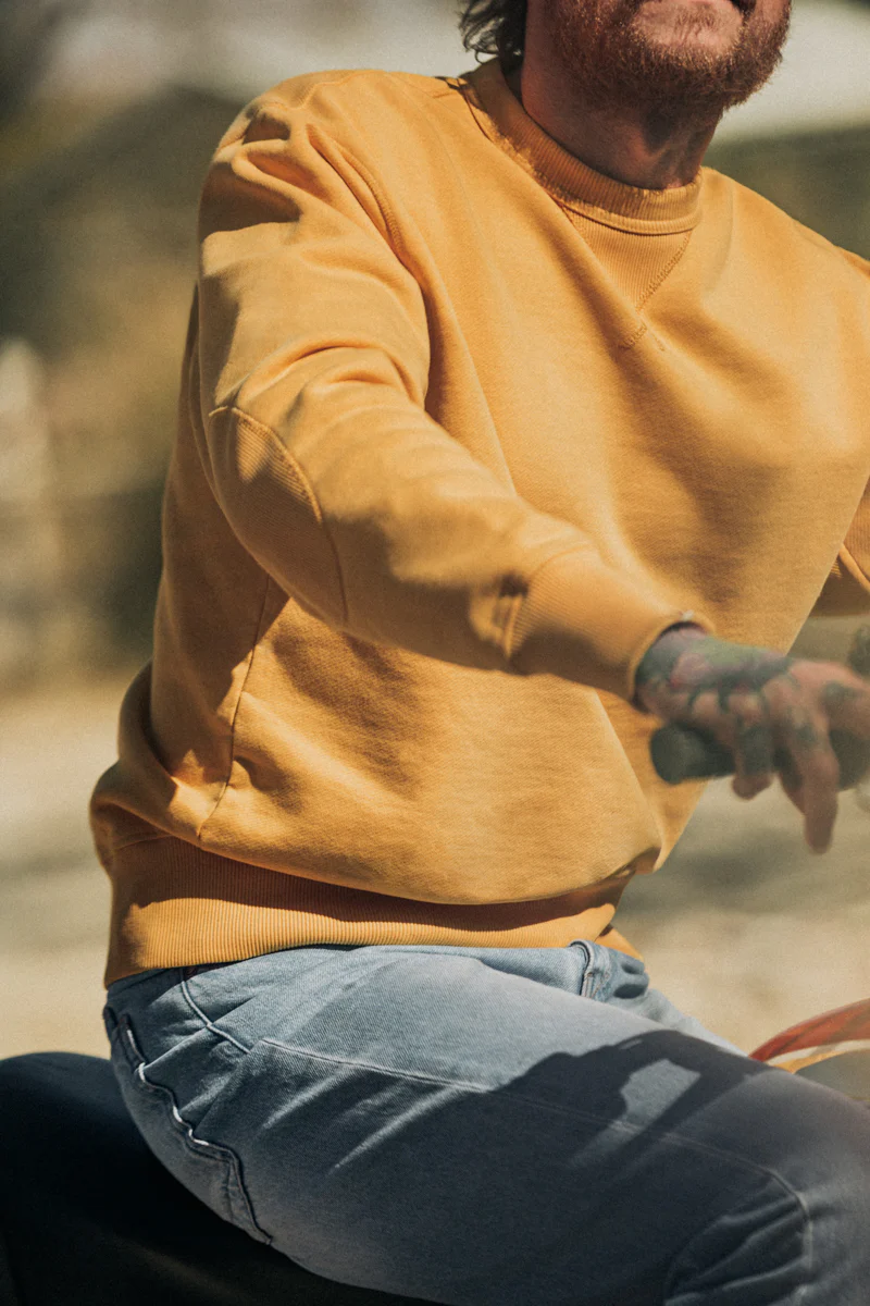 McQueen Sunracer Sweatshirt Yellow - Image 4