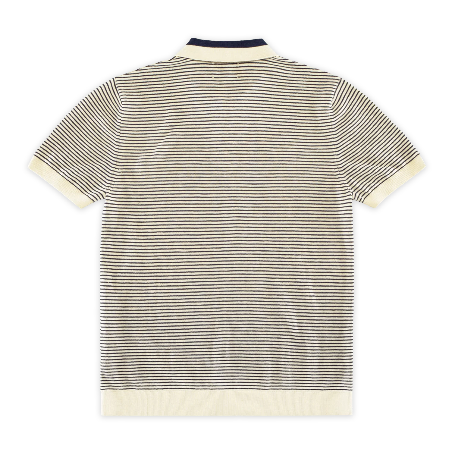 Oban Stripe Polo Navy / Raw - Image 8