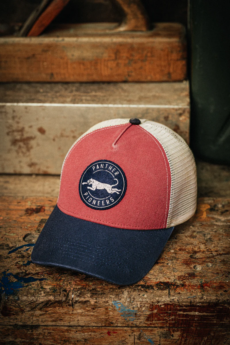 Panther Trucker Cap Red - Image 7