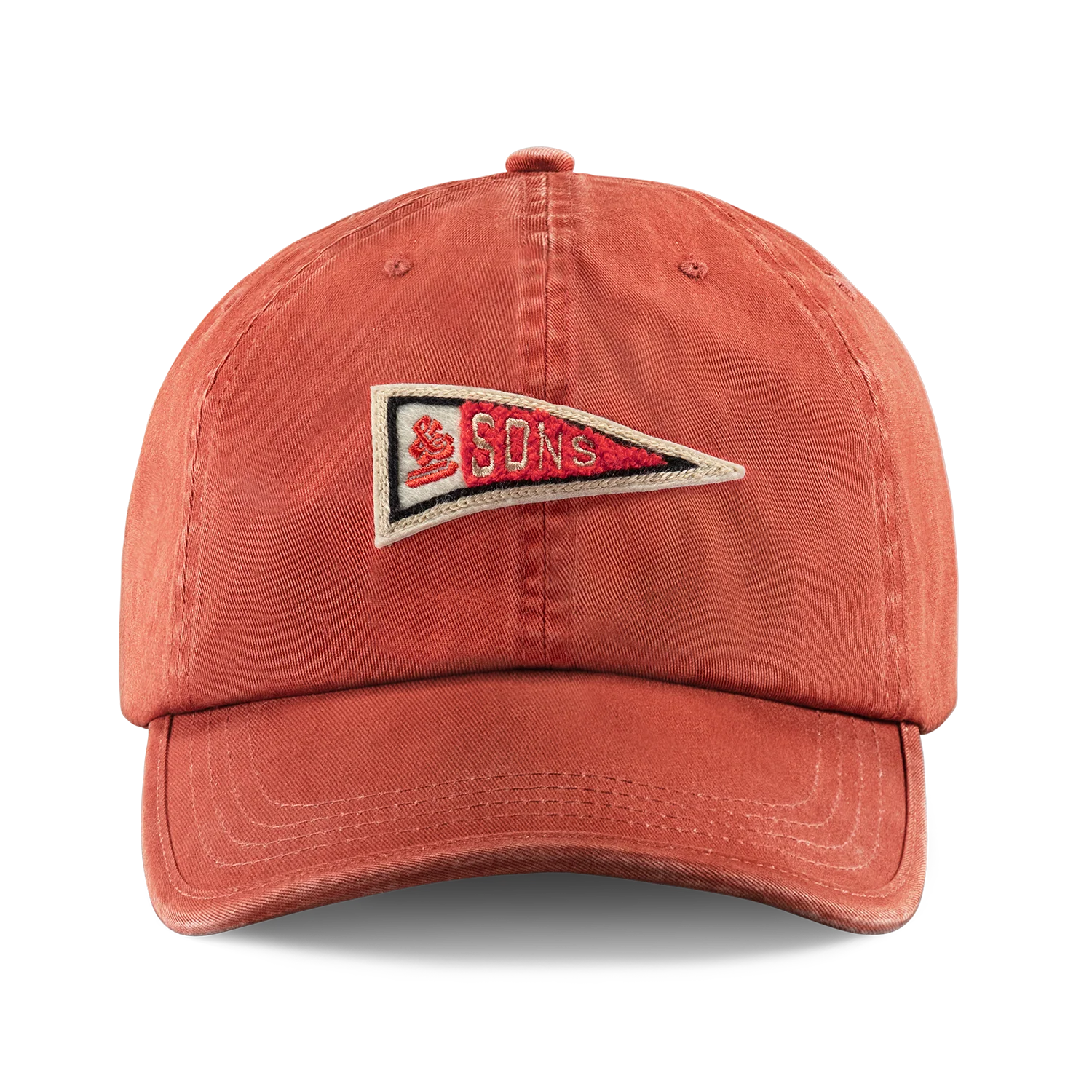 Pennant Cap Washed Red - Image 5
