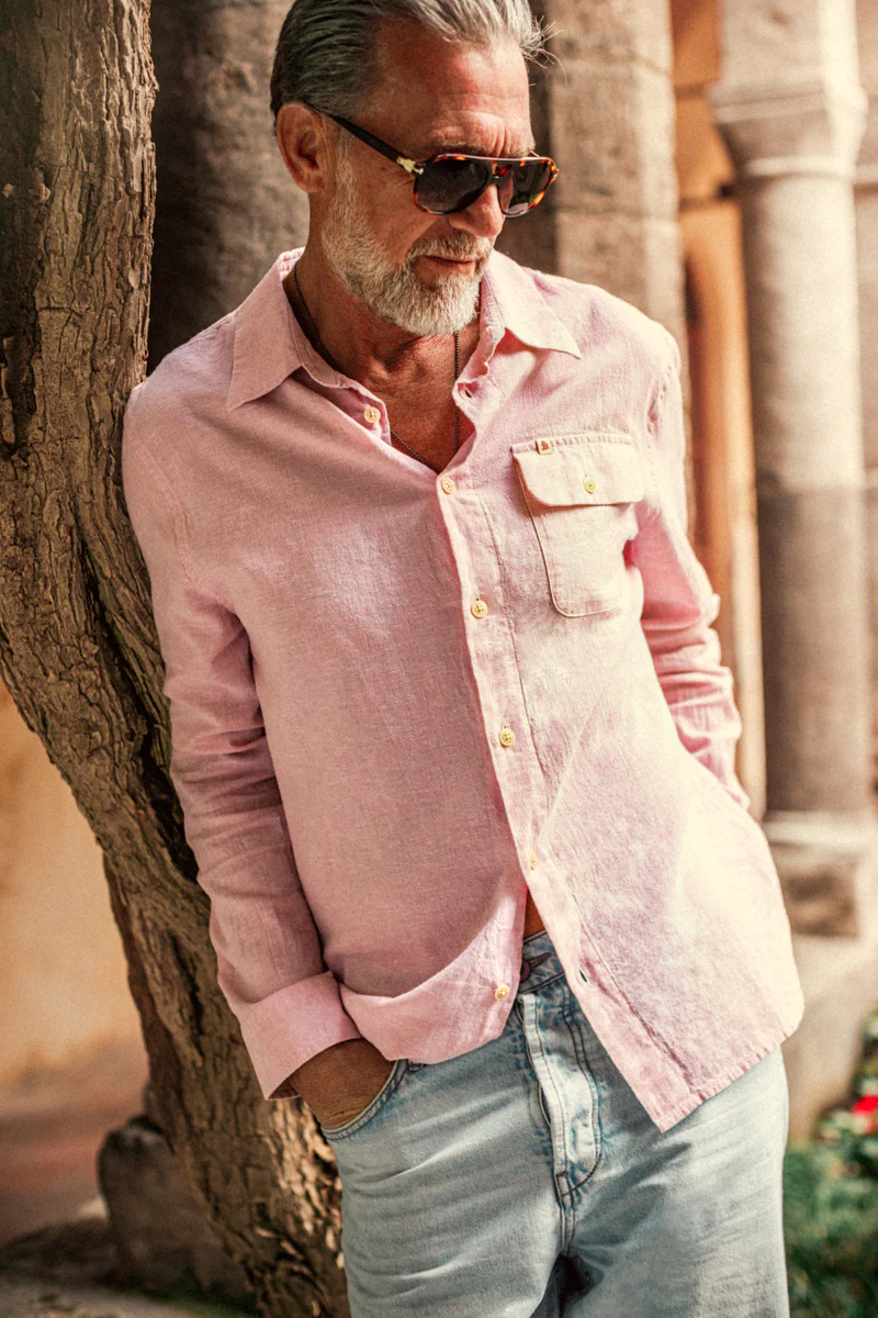 Riviera Shirt Pink - Image 5