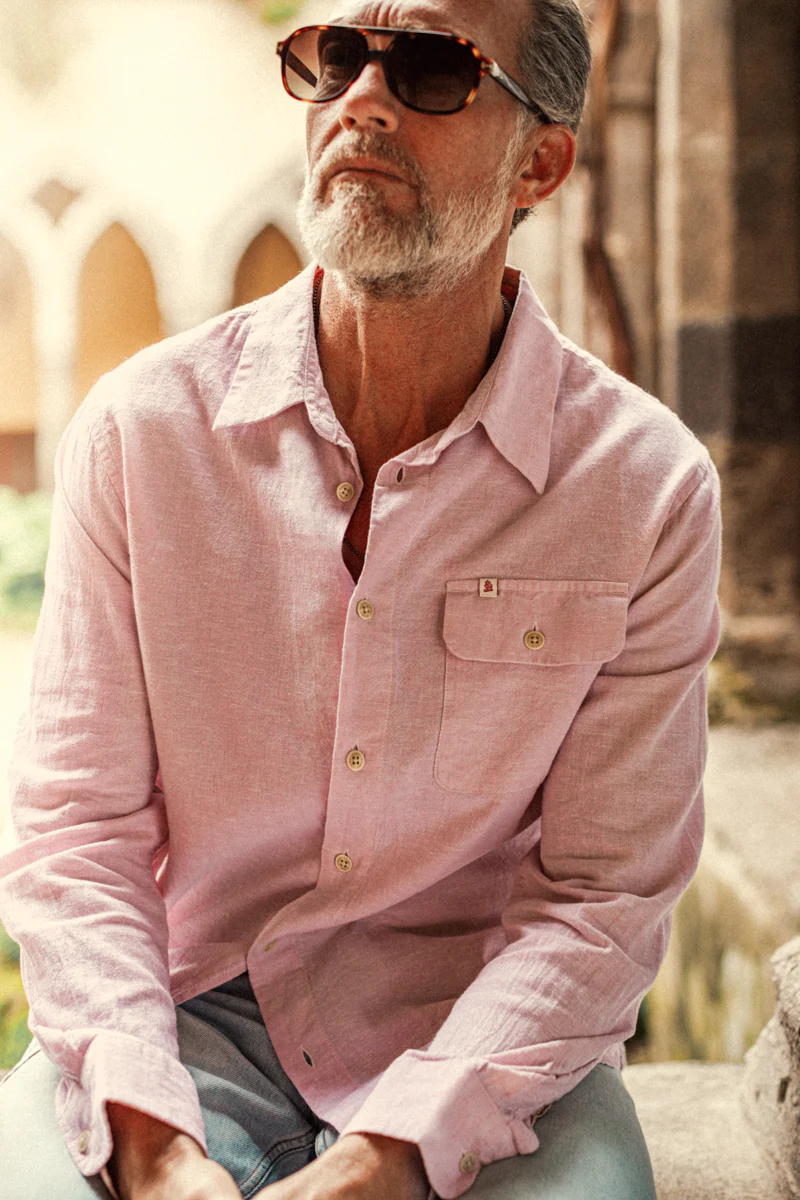 Riviera Shirt Pink - Image 6