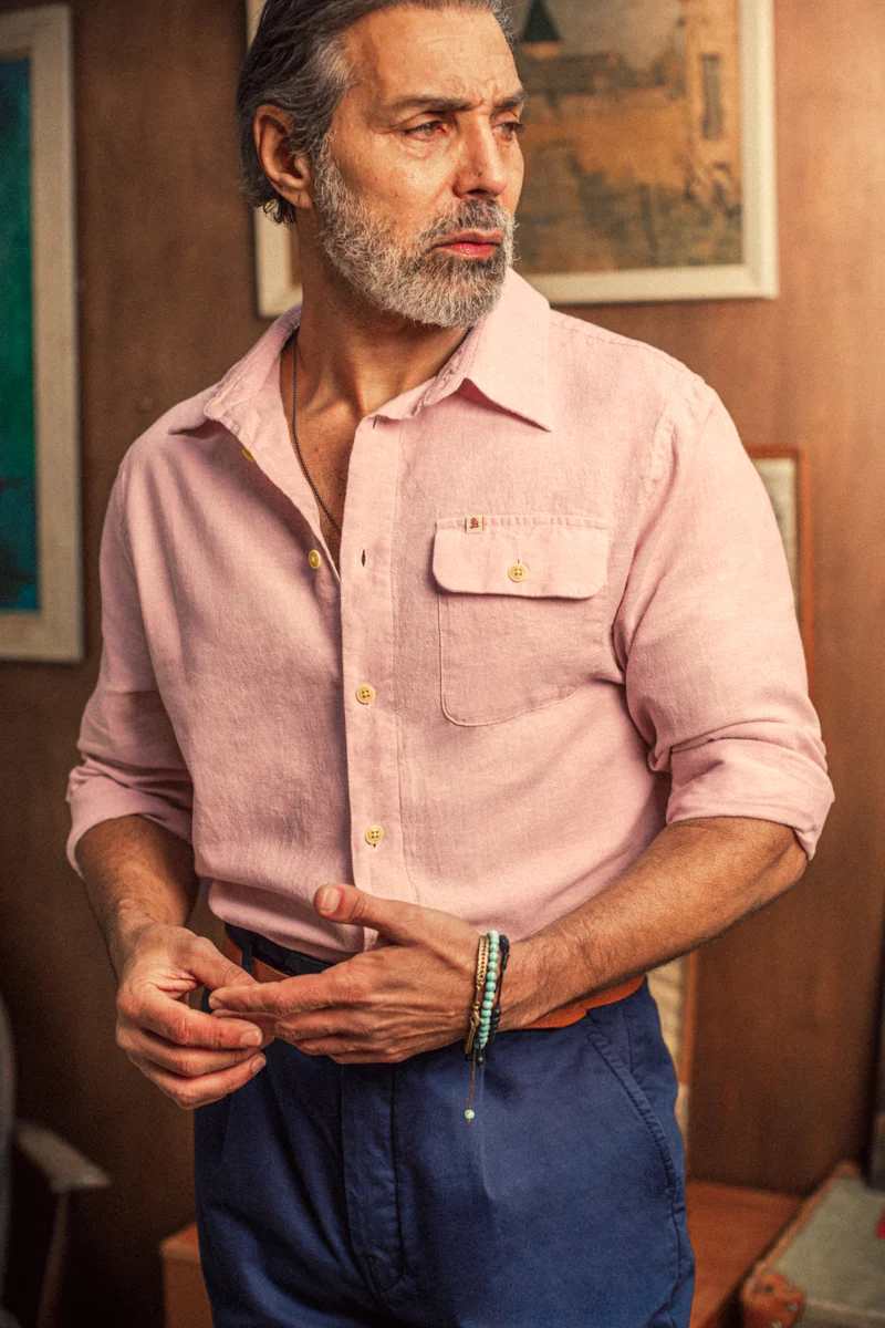 Riviera Shirt Pink - Image 7