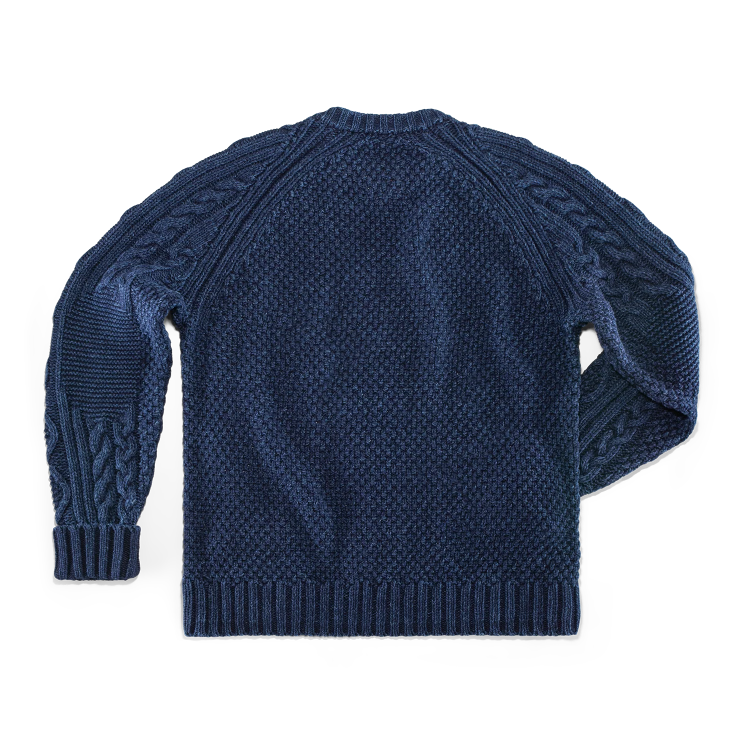 SALVAGE SALE Bergman Indigo Cable Knit - Image 13