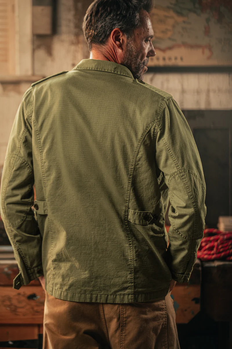 SALVAGE SALE Carter Jungle Jacket Olive - Image 3