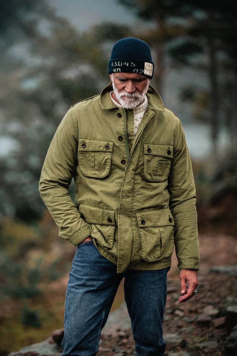 SALVAGE SALE Carter Jungle Jacket Olive - Image 6