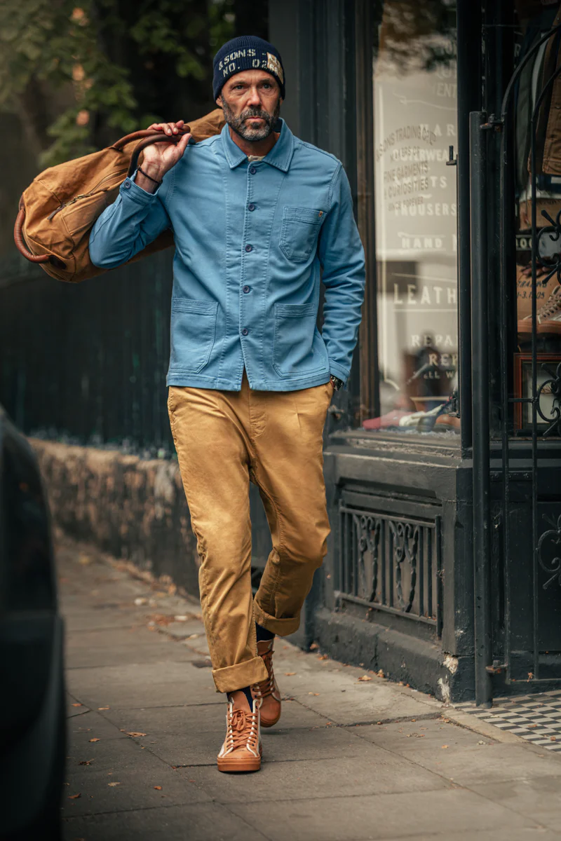 SALVAGE STOCK Beckett Trousers Tan - Image 10