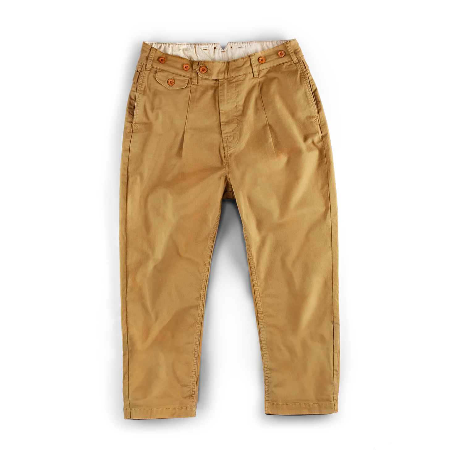SALVAGE STOCK Beckett Trousers Tan - Image 11