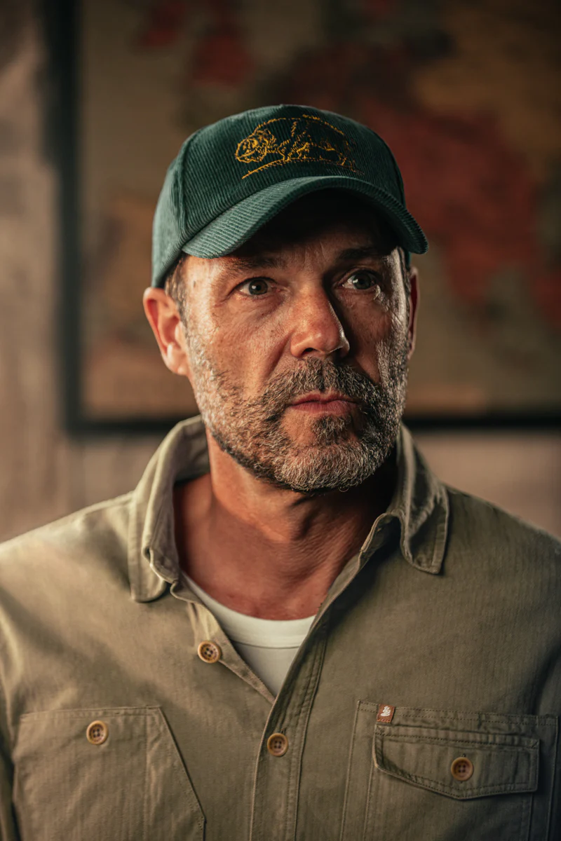 SALVAGE STOCK Bison Cord Cap Green - Image 3
