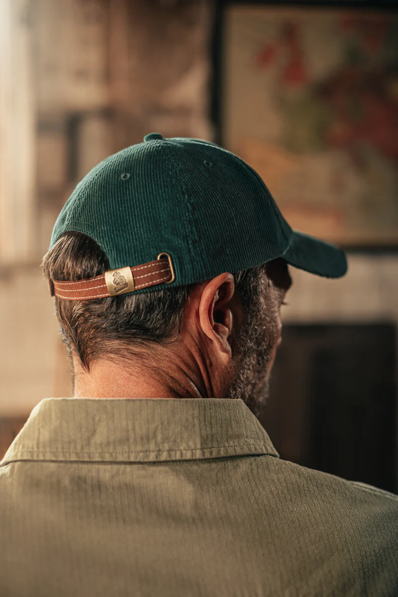 SALVAGE STOCK Bison Cord Cap Green - Image 5