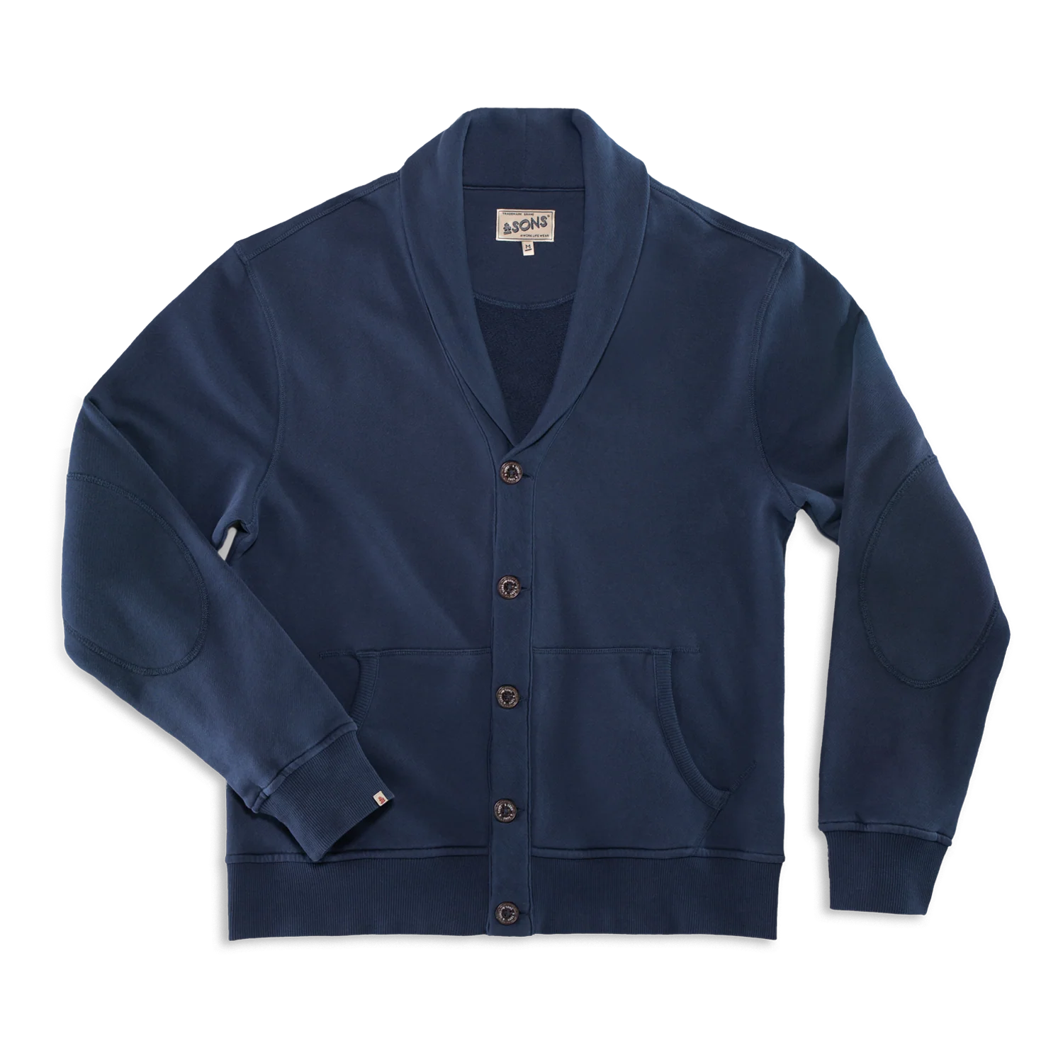 Cornell Cardigan Navy - Image 7